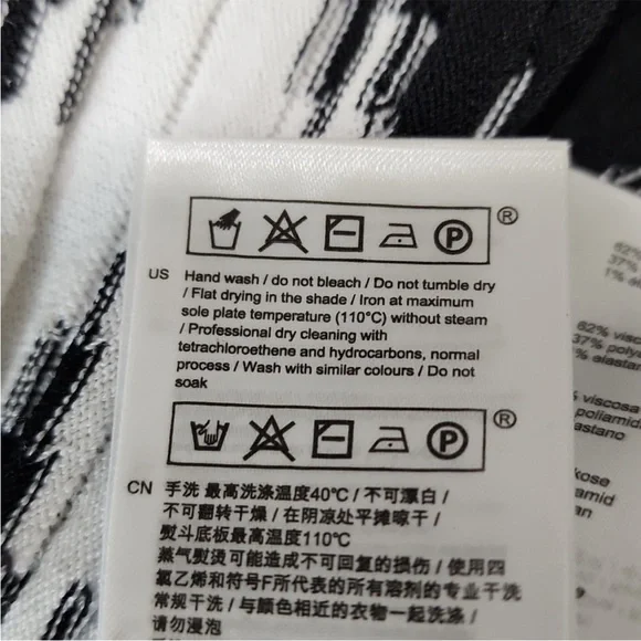 Maje Ruche Geo Pattern Knit Midi Dress
NWT Black Size 2 - Picture 8 of 8